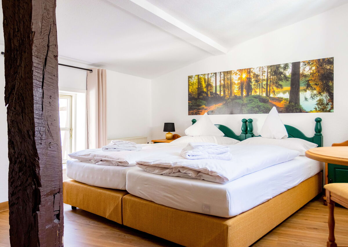 Zimmer im Hotel "Brauner Hirsch"