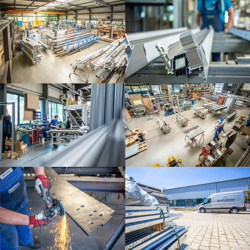 Impressionen vom Betrieb Rauser Metallbau GmbH
