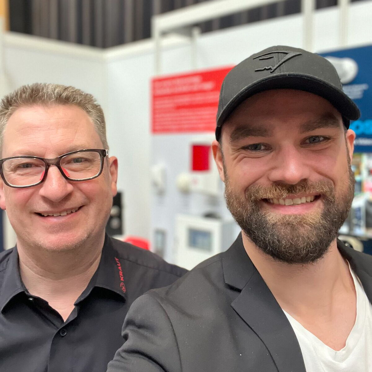 Daniel Schubert auf der Haus-Bau & Energie-Messe