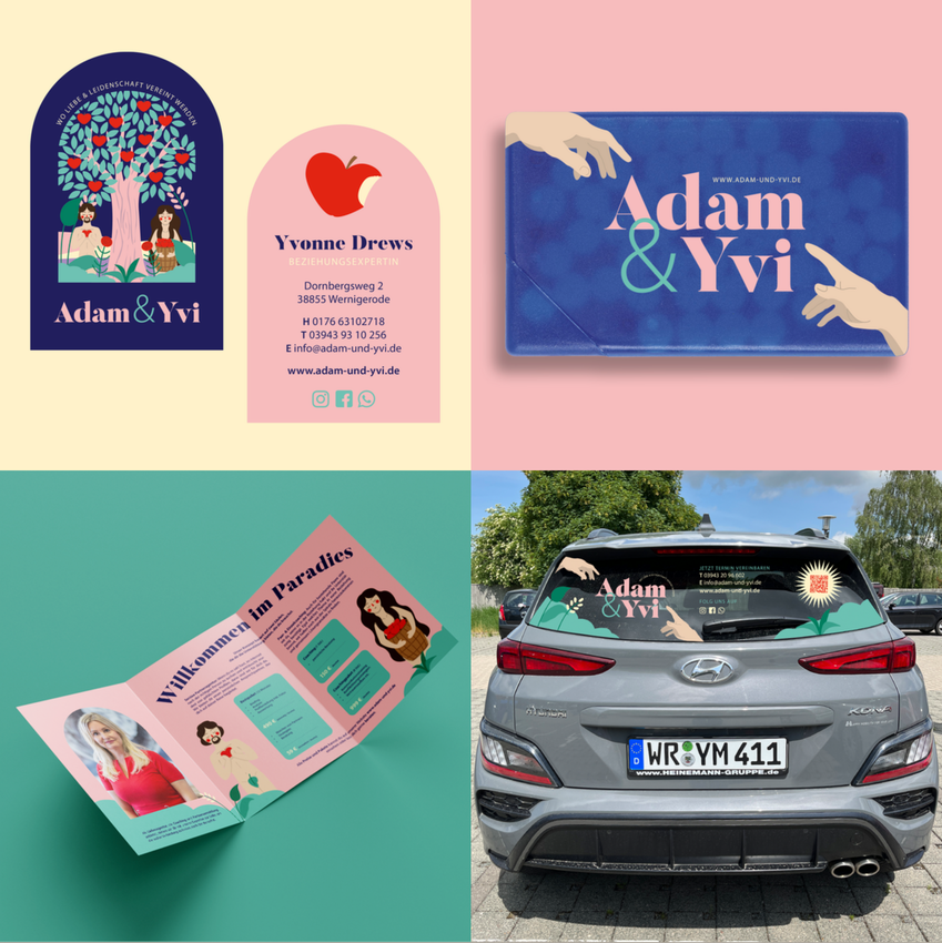 das neue Corporate Design für Adam & Yvi