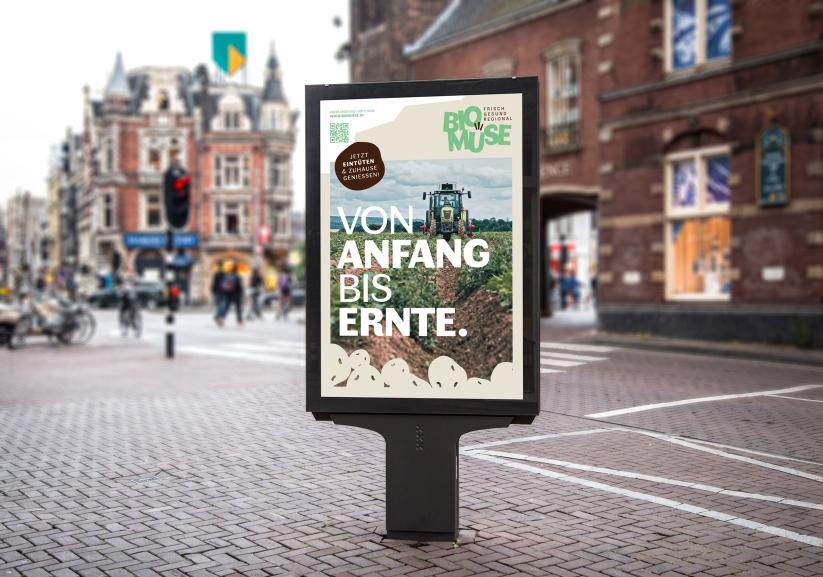 Grafikdesign, Plakatwerbung, Biomüse, Ilsenburg