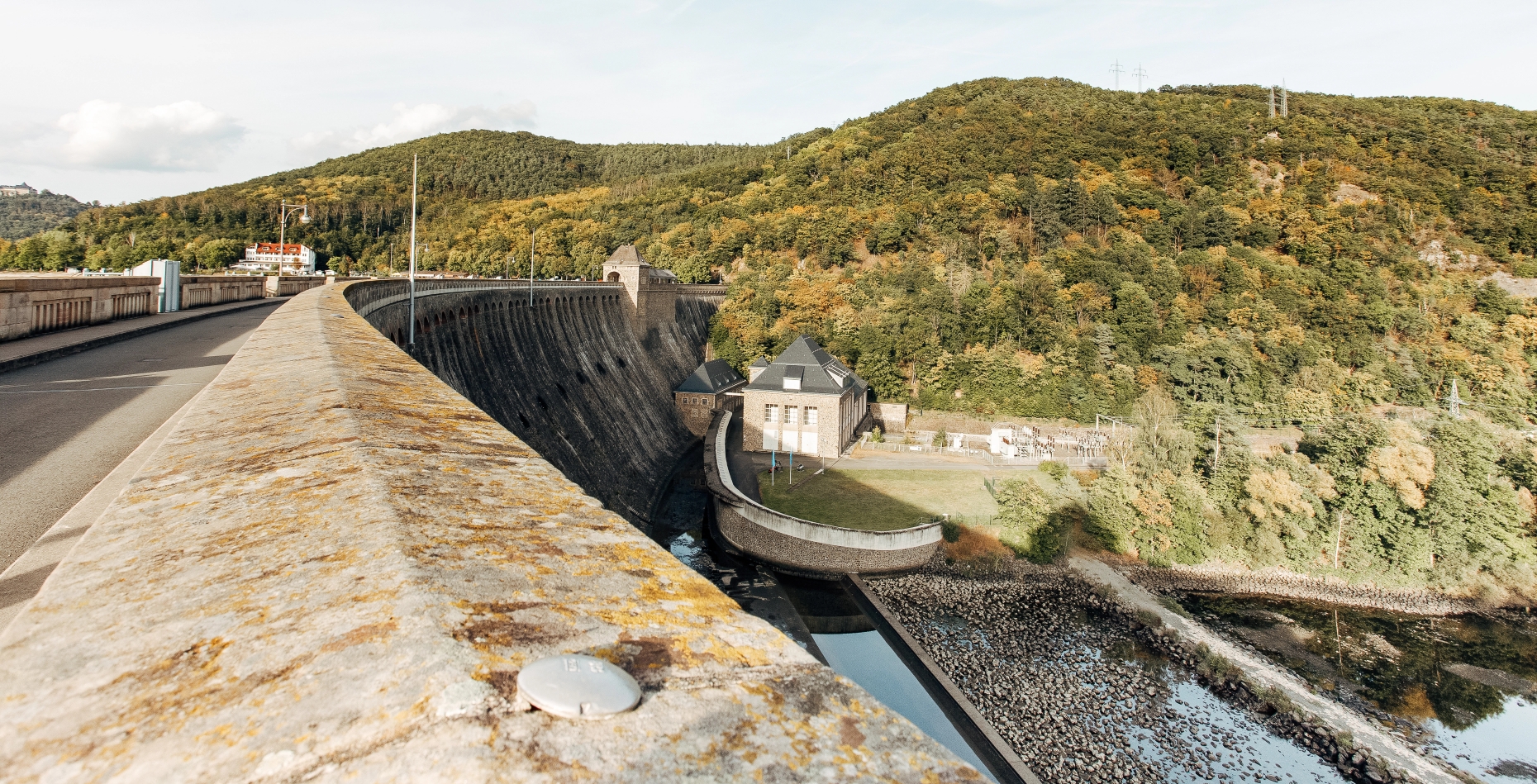 Staumauer, Fotografie, Edertalsperre